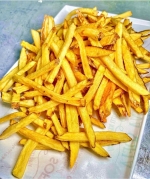 Patatine a stik fresche