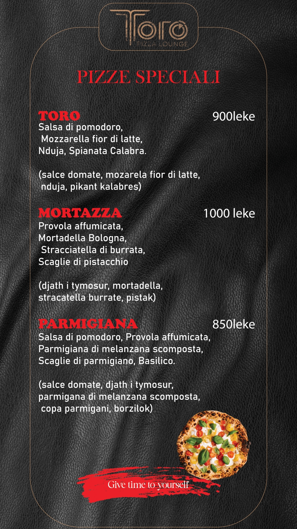 Pizze Speciale